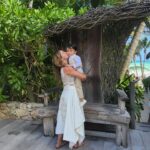 Sherlyn Instagram - Una experiencia hermosa en el @zenexperience.mx con mi amor @andrenuestrobebe
@pmevolution_oficial
Ame mi falda-capa de @indiferentefashion 
Hotel @ahautulum 
🚎 @vagotransfers