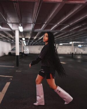 Priah Ferguson Instagram - cupid hit a bag instead