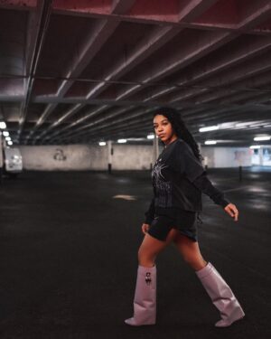 Priah Ferguson Instagram - cupid hit a bag instead