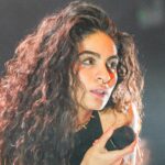 Jessie Reyez Instagram - To feel at home 
away from home 
is a gift that y’all have given me 
anytime I see someone I’ve never met
in a place I’ve never been
sing my life back to me 
as if it was their own 
Love 
in those moments 
I am reminded 
that I am an illusion 
and the only thing real
is the is-ness
And the only thing real 
is the spirit that looks at me through your eyes 
and the spirit that looks at you through mine 
🖤

@pharrisdesigns 📸