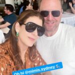 Kate Walsh Instagram - Hey Sydney, yer cute. 🥰  love,  kate & Andrew