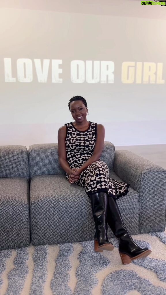 Danai Gurira Instagram - I’m thrilled to announce I sat down with Olympic gold medalist Simone Manuel @Swimone who is an incredible force that works to provide education and resources for BIPOC youth to create positive swim readiness experiences. Simone is what we call “A Girl We Love” at #LoveOurGirls, which I created to raise awareness of the inequities women and girls face, while simultaneously uplifting and supporting all of the female leaders bringing about change. 

In 2023, my goal was to relaunch Love Our Girls through conversations with inspirational women to learn more about the work they are doing to make a change in the world today. To kick this off, Simone and I discussed her often lonely journey as a Black woman in the field of competitive swimming, the work she has done to help young people of color gain equitable access to pools and skills in swimming, and the portrayal of people of color navigating water in Black Panther: #WakandaForever, and more.

This was an inspiring conversation around Black people’s swim stories and how we change our narrative around this sport — which is also a skill that can be the difference between life and death.

Simone truly embodies the mission of Love Our Girls and I can’t wait for you all to hear our conversation – coming very soon.