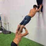 Sofie Dossi Instagram - How do you think I got here? @nathantsuji @acrojames