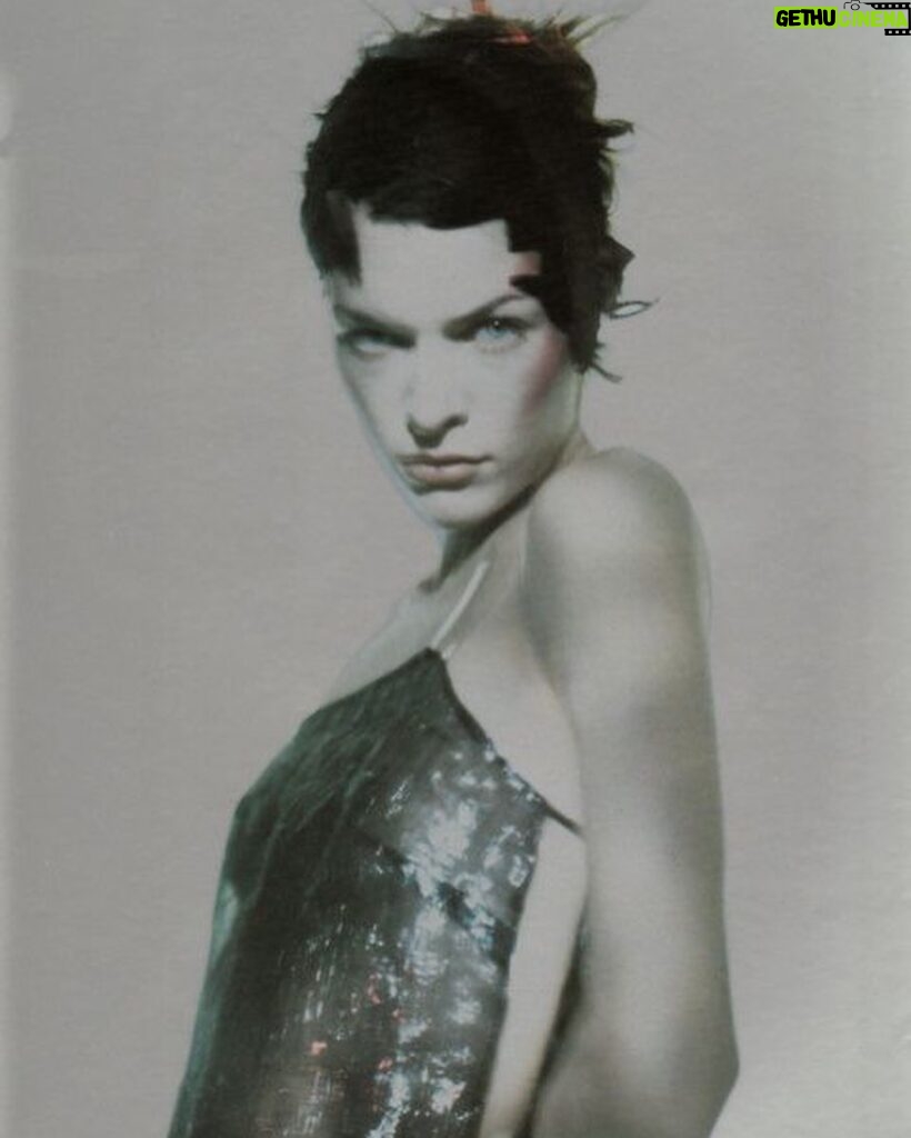 Milla Jovovich Instagram - Throw Back Thursday 🦋

From the pages of @vogueitalia 
Photography from the maestro 
Paolo Roversi @roversi 
Hair by the incredible @juliendys 

After having three girls my memory is fuzzy on the glam team who deserve credit for the exquisite hair, make up and styling. If you know, can you please share their names in comments so that I can properly tag? Thanks!! Xx

#paoloroversi #vogueitalia #millajovovich