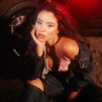 Cierra Ramirez Instagram - #tbt to one of the coolest shoots/write ups to date!! thank you thank you thank you @schonmagazine & everyone involved🤍💋

words: @thesandakin 
photography: @lenneigh 
styling: @lucakingston 
makeup: @tammyyi 
hair: @guiniushair 
production: @kc___productions 
producer: @katherinecomparomp 
producer assistant: @jilliancanter 
production assistant: @_adrianmorris 
polaris slingshot: @topoffrides