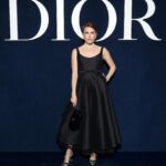 Karla Souza Instagram - Thanks for having me @dior for #DiorAW23 show. C’était magnifique et tellement dramatique. Bravo @mariagraziachiuri  and @joanavasconcelosatelier for a powerful and timeless show. Y a ti @laloremis por apapacharme y ser el mejor host! 🖤