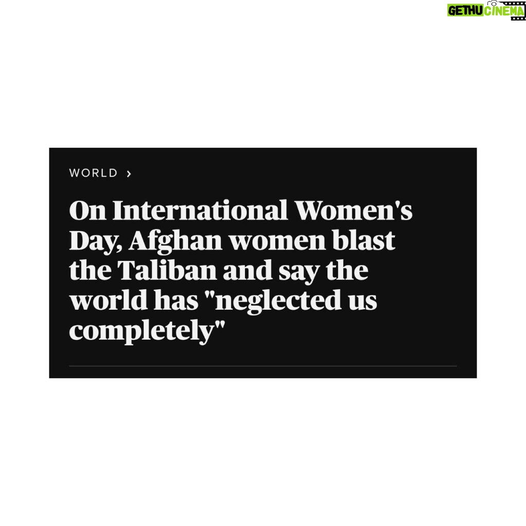 Leah Remini Instagram - On International Women's Day, I wanted to bring attention to the women of Iran and Afghanistan. In Iran, months after the murder of Mahsa Zhina Amini, Iranians continue to fight for their freedom. But misogynistic forces, mainly in the Islamic Republic government, continue to suppress the voices of Iranians, especially women, and girls. The outbreak of poisonings in girls' schools across Iran has made me sick. Please read the article I've linked in my stories to learn more. Unfortunately, this criminal tragedy isn't being discussed enough. 

In Afghanistan, since the Taliban took over again, the status of women and girls concerning their human rights has declined dramatically. According to the UN, Afghanistan is now the most repressive country for women and girls. The women and girls of Afghanistan feel abandoned by the world. To learn more about their perspective, please read the story linked in my stories. 

#internationalwomensday #iran #afghanistan