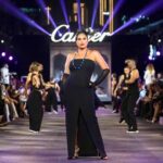 Hend Sabry Instagram - A magical night , celebrating the iconic #panthèredecartier with my @cartier #tribe in #Dubai #IntoTheWild💃🏻💃🏻❤️❤️
Styled by @cedrichaddad 
@netaporter 
MUA @sohakhoury 
Hair @rafifazaa