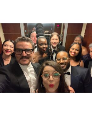 Danai Gurira Instagram - About last night… Got to spend treasured time with artists I respect, love and admire. I was honored to present the song that pays tribute to my dear brother #LiftMeUp. Congrats to all the nominees and winners. #Oscars