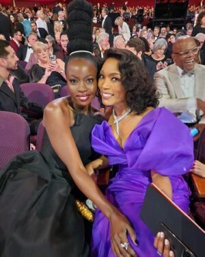 Danai Gurira Instagram - About last night… Got to spend treasured time with artists I respect, love and admire. I was honored to present the song that pays tribute to my dear brother #LiftMeUp. Congrats to all the nominees and winners. #Oscars
