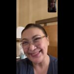 Julia Montes Instagram - Sweetest Greeting from Mommy Sha @reallysharoncuneta  I love you ❤️😘 hello also to @frankiepangilinan  so pretty and nice to see you also❤️😘