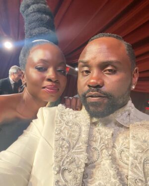 Danai Gurira Instagram - About last night… Got to spend treasured time with artists I respect, love and admire. I was honored to present the song that pays tribute to my dear brother #LiftMeUp. Congrats to all the nominees and winners. #Oscars