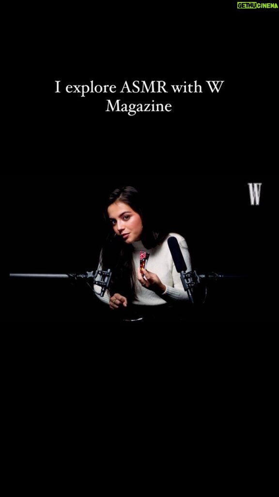 Isabela Merced Instagram - Thank you @wmag for making my ASMR dreams come true!! Hope you all feel as relaxed as I did while making this! 🫶🏼🌬️