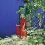 Aurora Aksnes Instagram - 💙 
thank you for capturing these moments both with your camera both also worth your heart @gggonzalolopez it’s been wonderful having you with us 🧚🏻🌿🥀🌚🫐