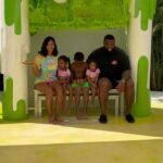 Chanel Iman Instagram - Turning childhood dream into real moments with family💚SLIME TIME @nickresortrivieramaya #NickResortRivieraMaya