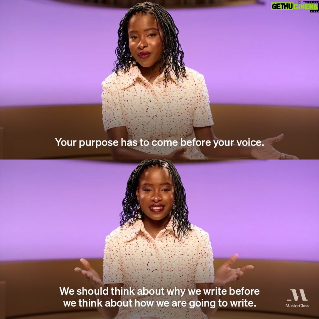 Amanda Gorman Instagram - Our class “Amanda Gorman Teaches Writing and Performing Poetry” is nominated for a Daytime Emmy! We’re so honored to share this moment with the iconic @amandascgorman.