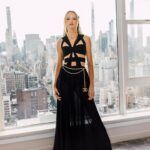 Angèle Instagram - MET GALA 2023 ✨ merci @chanelofficial for this beautiful custom dress based on a Spring 1995 rtw Chanel look 🖤