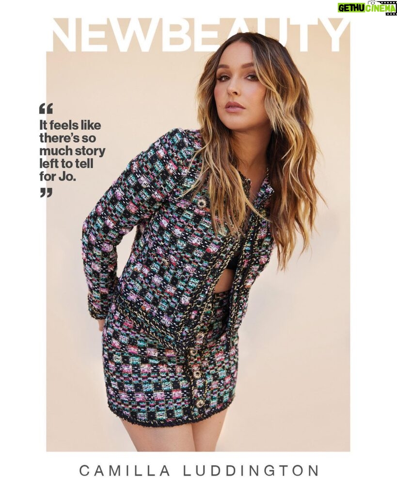 Camilla Luddington Instagram - Introducing our May digital cover star, the captivating @camillaluddington! ✨

Anyone who has watched the evolution of Dr. Jo Wilson on Grey’s Anatomy over the past 12 years feels like they know Luddington personally. Now a mother of two, the Brit says it’s not just the viewers that have gotten a front-row seat to Jo’s iconic character arc:

“She's evolved in the same way that I’ve evolved…I feel extra connected to her because it has been so long, and it feels like I've grown up with her on the show.”

At the interview at the link in bio, Luddington chats with us about the show’s early days, working with the iconic Shonda Rhimes, being a mother in Hollywood, and how Grey’s has been a catapult for her own personal growth as it gears up for its season 19 finale.

Photographer: @sarahkrickphotography
Written by: @daniellefdooley
Hair: @justinemarjan
Makeup: @thetonyabrewer
Stylist: @nataliehoseltonstyle

#NewBeauty #CamillaLuddington #GreysAnatomy #Season19Finale #ShondaRhimes #Motherhood #PersonalGrowth