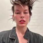 Milla Jovovich Instagram – BLAAAH!! Felt I needed a change and had some clippers on hand. Anyway, it grows back. Love it or hate it, it’s done and now we’ll see what it grows into🥳