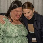 Karla Souza Instagram - Thank you to @activistmonicaramirez and @mujerxsrising for hosting me, as well as for hosting a screening of DIVE, a movie I poured my heart and mind into. I’m humbled and honored by your love and support. Meeting all these amazing and strong women is such an inspiration to keep fighting systemic sexual abuse. 
I was honored to be in Washington DC @whitehouse speaking out about the importance of political leaders taking action to address sexual violence. Let's continue to advocate for change and make our voices heard.

You can help change this. Visit justice4women.org www.collectivefuturefund.org #MeToo #SAAM2023 #Mujerxsrising #dive #lacaida 
____________________________________________________

Gracias a @activistmonicaramirez y @mujerxsrising por recibirme y por organizar una proyección de La Caída, una película en la que puse todo mi corazón y mente. Estoy muy agradecida y honrada por su amor y apoyo. Conocer a todas estas mujeres increíbles y fuertes es una gran inspiración para seguir luchando contra el abuso sexual sistémico.
Me sentí muy honrada de estar en Washington DC en @lacasablanca hablando sobre la importancia de que los líderes políticos tomen medidas para abordar la violencia sexual. Sigamos abogando por el cambio y haciendo que nuestras voces sean escuchadas.

Puedes ayudar a cambiar esto. Visitado  justice4women.org www.collectivefuturefund.org #MeToo #SAAM2023 #Mujerxsrising #dive #lacaida 

All My Looks @boss
Styling @danireyesoficial