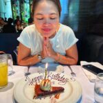 Judy Ann Santos Instagram - 45 ❤️. A simple, quiet, full of love filled day to celebrate my birthday yesterday is just what i wanted… lunch date with dada, got pampered with champagne and chocolates in the most dreamy place any girl would’ve wanted, ( thank you my love @ryan_agoncillo ❤️❤️ plus 10 million pogi points !!) met up with the kids for dinner.. then greeted with so much flower arrangements when we got home. 🥰 thank you so much to everyone who remembered, my heart is so full and grateful to each and everyone of you. Thank you Lord for another year, thank you for blessing me with a great husband, wonderful children, and awesome friends. Cheers to 45 ❤️🥂🎂🎉