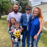 Maci Bookout Instagram - And just like that the chapter of middle school ends. So proud of you Benny, your next chapter is going to be amazing… find joy in the journey! 😎💙 

#bennybaby #thingsthatmatter
#8thgradegraduation