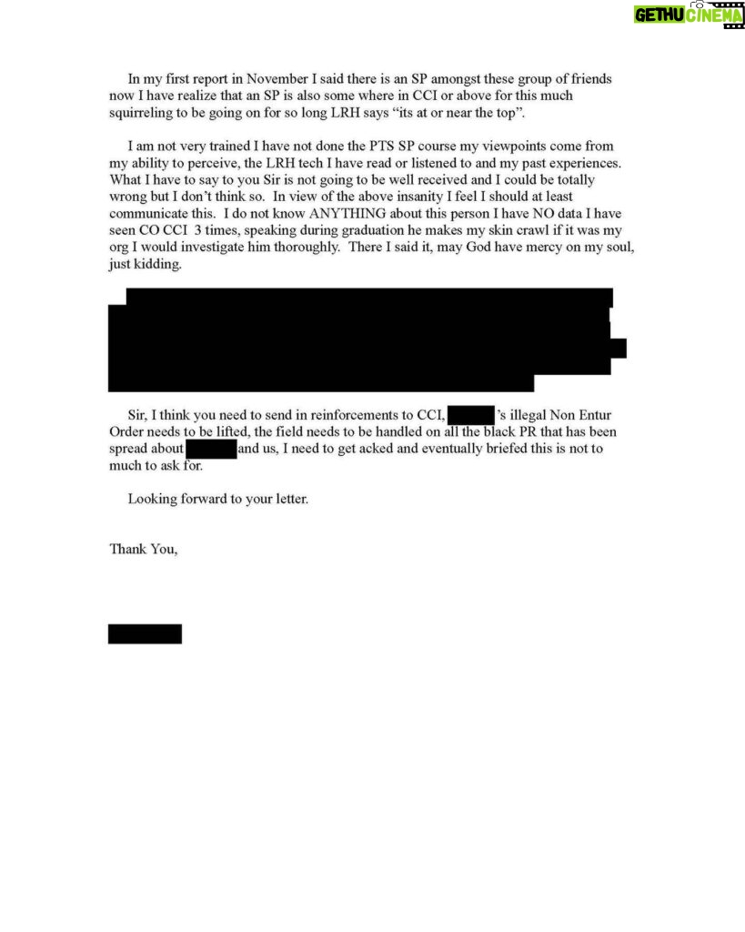 Leah Remini Instagram - Asking for your help in getting the word out. Please share this post in your stories and tell your followers to click the link in my bio. For the first time, I am publishing an internal Scientology communication that Jane Doe #1’s mom sent to Scientology’s leader David Miscavige seeking justice for her daughter after she was raped by Danny Masterson. Instead of protecting her, Miscavige tried to destroy her. There is a glossary of Scientology terms in the post linked in my bio.