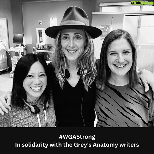Camilla Luddington Instagram - Grey’s Anatomy is nothing without its writers. We stand in solidarity. They deserve a fair deal, fair compensation, and guarantees that their careers will exist as technology advances. Our show is about humanity. The human beings who write it deserve our respect. On this we, and ALL our cast agree! 

- Kim & Camilla