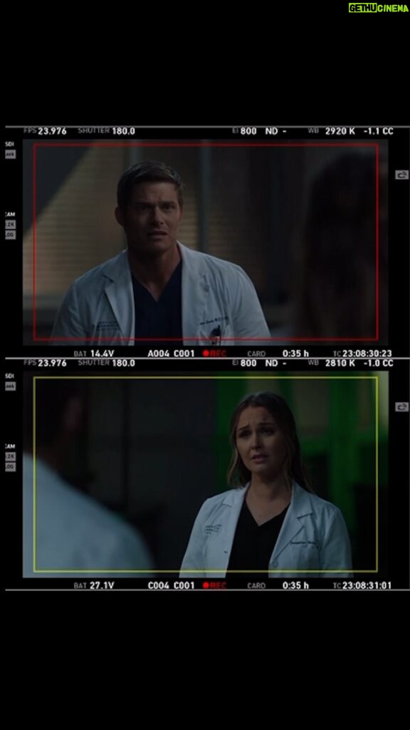 Camilla Luddington Instagram - **SPOILER ALERT** Keep scrolling if you haven’t watched last night’s finale…

Behind the scenes 🌧️ footage @realcarmack