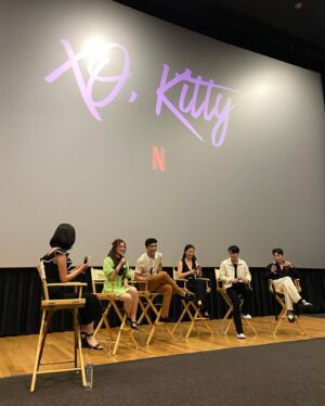 Anna Cathcart Instagram - XO, Kitty press week?  more like XO, Kitty press EEEK!!! only a few hours to go omg omg omg