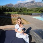 Kinsey Wolanski Instagram - Flew 20mins from Cape Town to @ludusmagnus_franschhoek and I think this is heaven ❤️🚁