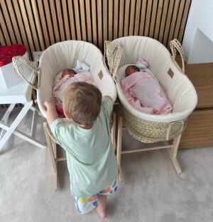 Dani Dyer Instagram - Summer & Star..

Our first week together & enjoying every moment of the newborn bubble💗💗
it’s been amazing watching santi be a big brother he has melted my heart in ways I couldn’t imagine and he just feels like such a big boy all of a sudden.
My heart feels so so full and so excited for our journey together as a family of 5 ♡