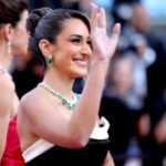 Amina Khalil Instagram - Last night was a dream ✨ @festivaldecannes 
Thank you to the Angenieux Tribute Committee for inviting me to share this special night with you all.. It was an honour 🙏🏼 @angenieuxlenses @orbis.media 

Special thanks to the amazing people who made this look come to life, i felt like a princess because of you… 🤍

Dress: @maisonyeya @yasmine.yeya 
Jewels: @chopard 
MUA: @nohaezzeldinmua and @charlottetilbury @charlottetilburyarabia 
Hair: @rafilotoma @alsagheersalons @alsagheerparis Photos: @hamedz199 @vittoriozuninocelotto
