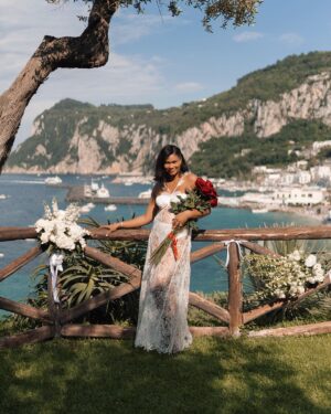 Chanel Iman Instagram - The blessings keep pouring, grateful for this new chapter and soon to be married and a forever to go ♾️📍Capri , Italy 🇮🇹 💍💎