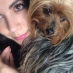 África Zavala Instagram - Te voy a extrañar Peregrina hermosa 😔siempre estarás en mi ❤️fuiste la mejor perrita del mundo.