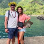 Kate Walsh Instagram – On island time with my guy @andynix1 and @lindbladexp featuring the amazing local culture in French Polynesia! 💗 🌴 #whereiexplore