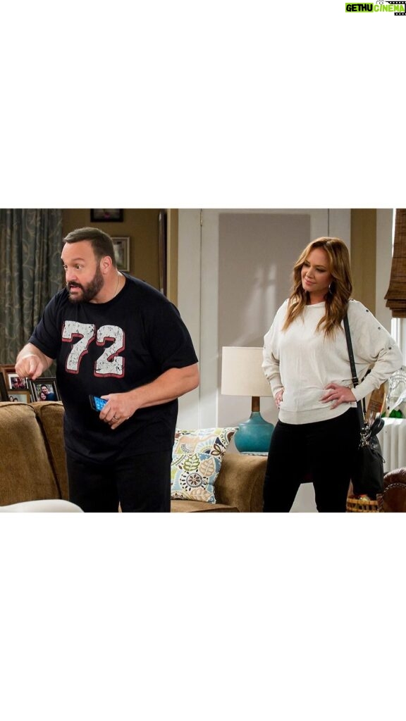 Leah Remini Instagram - Imagine making people laugh for a living and having Kevin James make you laugh while you’re doing it!
