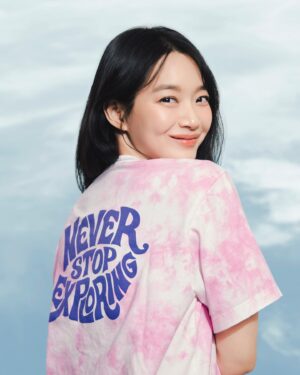 Shin Min-a Instagram - @thenorthface_kr 🎀💙