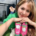 Julia Montes Instagram - I’m definitely ready to test my luck and win @palmoliveph’s spin & win promo! 🤩 Over P2M in INSTANT cash prizes will be given away, chat with Palmolive’s facebook page to try your luck now! 

Hanggang June 30, 2023 lang girls!
💚#PalmolivePH #SpinAndWin