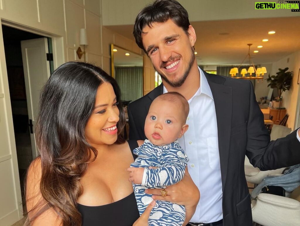 Gina Rodriguez Instagram - I knew it when I met you that I found a man like no other. When I walked down the aisle and you cried tears of joy, I knew I found someone extra special. I knew a great man would make a great dad. I don’t know much but I know Charlie and I are two of the luckiest people in the world to have you. To the love of my life, my best friend, the man who makes me laugh every single day and made me a mama, HAPPY FATHERS DAY! @joe_locicero