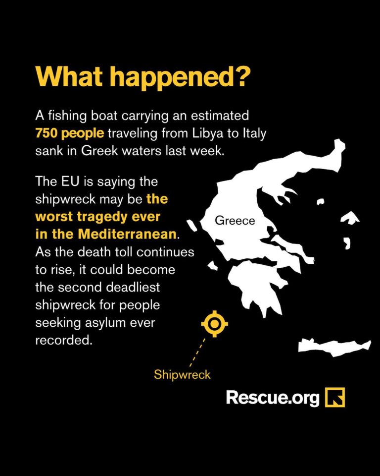 Amanda Gorman Instagram - Everyone has the right to seek asylum — including people crossing the Mediterranean Sea. 

The recent shipwreck off the Greek coast is the latest in a long line of preventable disasters. It demonstrates both a failure to save lives and a failure to uphold the well-established right to seek safe haven. It is estimated that 100 children were in the ship's hold, and that 500 people still remain missing. 

Join us in calling on our leaders to do more to welcome refugees and create safe routes for people seeking asylum. 

More info at the link in bio 💛