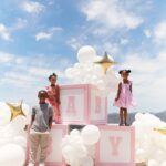 Chanel Iman Instagram - Thank you so much @balloonandpaper @moimythical @kbellesdesign for putting together a beautiful baby shower for our family 🎈🎈🎈🎈