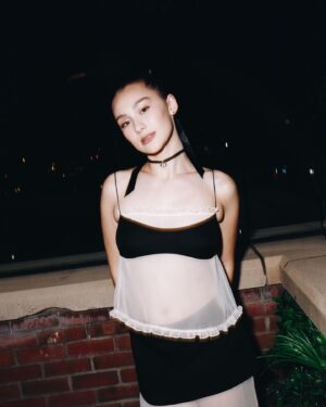 Lola Tung Instagram - from the @teenvogue x @thesummeriturnedpretty event last week 🎀 in @sandyliang !!
📸: @tyrellhampton & Patrick Butler