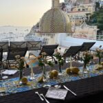 Sarah Michelle Gellar Instagram - Dinner on our #positano balcony with my manager of 34 years @joannecolonna_official (swipe to last frame to see a pic of us at my wedding)