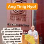 Karla Estrada Instagram - Mapapakinggan sa DWPH Radyo 630 sa AM radio.
Mapapanood naman ang Teleradyo Serbisyo sa Sky Cable 26, official Youtube channel ng Radyo 630, iWantTFC , at TFC para sa mga kababayan natin sa ibang bansa.