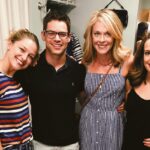 Melissa Benoist Instagram - Does the heart good when pals come to visit 👫👭💓
