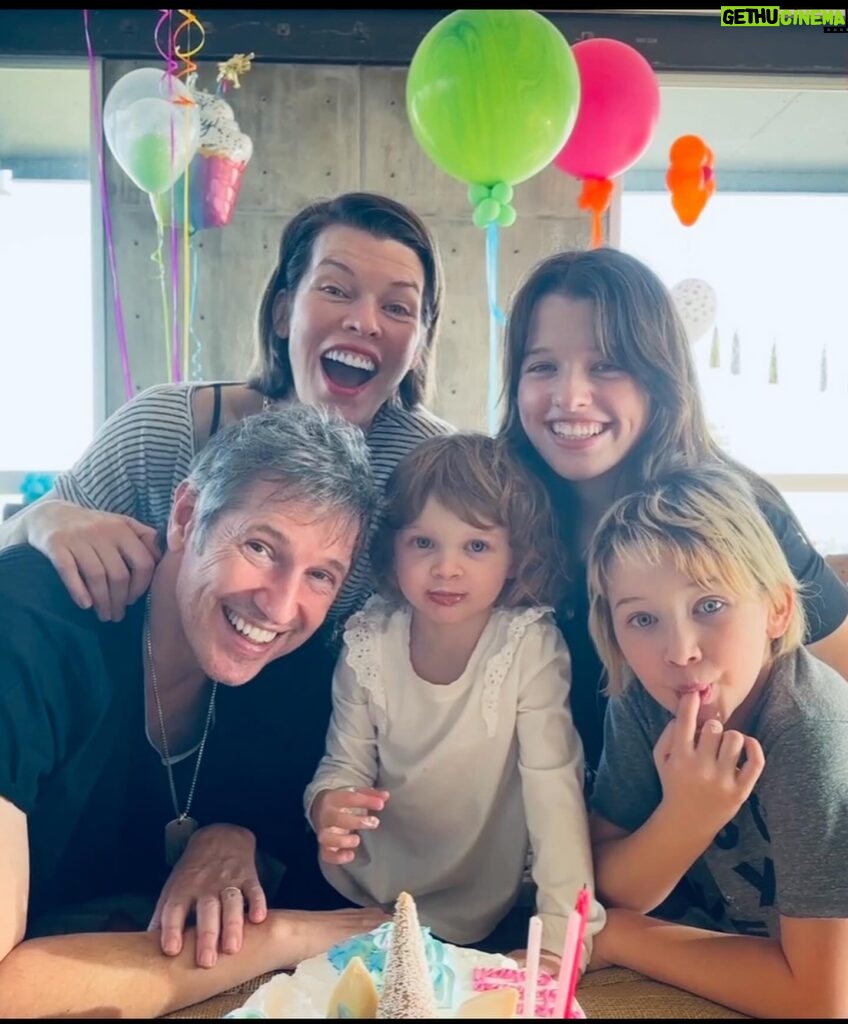 Milla Jovovich Instagram - Happy Anniversary to my incredible husband! You make everything better, you take my anxiety away, you are always there for me and our girls and you’re the most gorgeous and sexiest man alive! I love you so much Paul!! To many more beautiful and exciting years to come husband!❤️❤️❤️💋💋💋💥💥💥