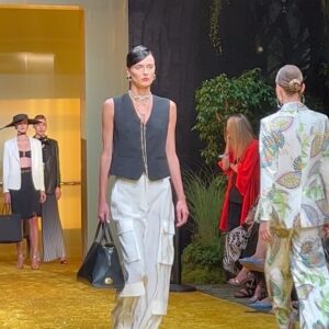 Anna-Maria Sieklucka Instagram - What a night!
@marccain Thank u for having me!
Amazing 50th Anniversary!
.
.
.
#marccaingirls #summernightsdream #marccain #50thanniversary #fashionshow #fashion #celebrate