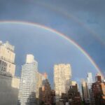 Sarah Michelle Gellar Instagram - When your best friend sends you this unfiltered picture of your hometown out her window on 9/11 #neverforget #nystrong Makes you really believe in signs @brittanypodelllevin