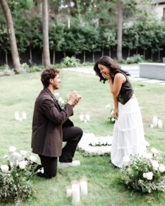 Cierra Ramirez Instagram - Spoiler alert: I said YES! 💍🤍

I prayed for a love like yours @othrsyde. I also couldn’t have dreamt up a better proposal if I tried.…in my hometown with everyone I love! You are the most thoughtful person & I can’t wait to annoy you for the rest of my life hehehe I’m the luckiest girl in the world🤍

BIG thank you to all of my friends who flew out & surprised me- you made one of the best days of my life THAT much more memorable. 

& Thank you thank you thank you to my sweet @crisramirez16 @savannahramirez & @delarashirvani for helping jonathan put this all together. You are truly heaven sent & I don’t know what I’d do without y’all. (I’m also very impressed on how well y’all kept this a secret!)

wow. pinch meeeee🥲🤍

& another big thank you to: 
@dreamstudioshtx 
@beyondbloems 
@divisistrings